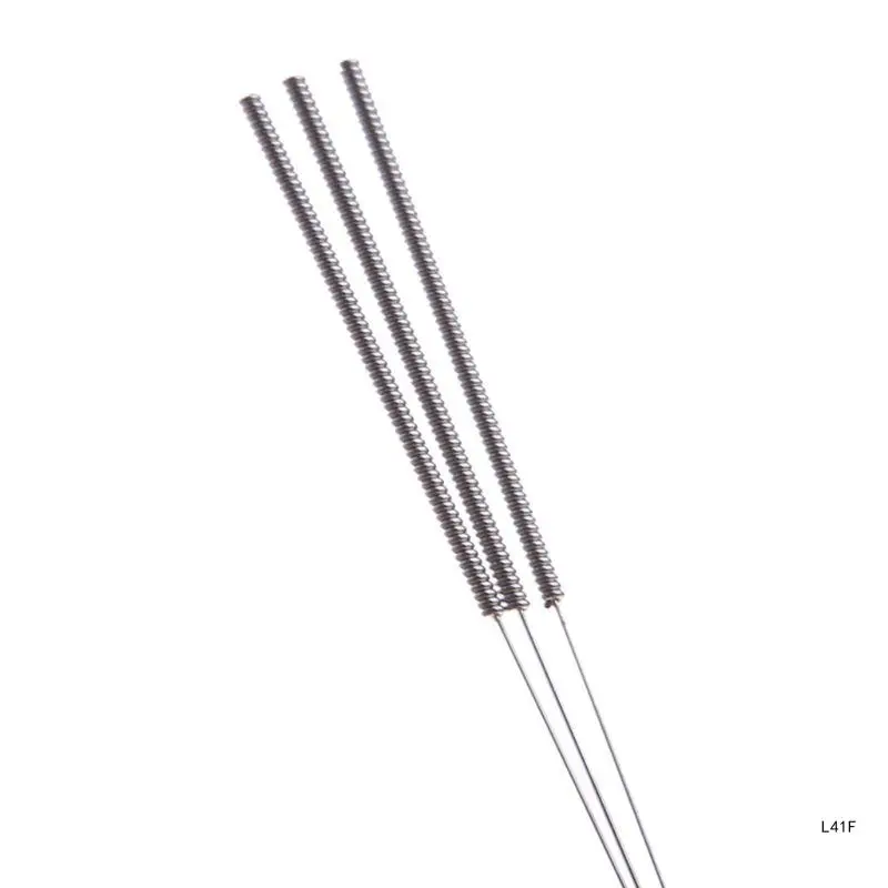 10Pcs 3D Printer Nozzle Cleaning Needles Stainless Steel Cleaning Tool for 0.2mm/0.25mm/0.3mm/ 0.35mm/ 0.4mm