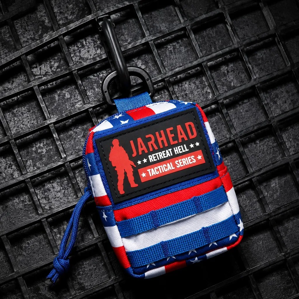 Edc Carry Kit - Bolsa utilitária mini MOLLE para uso