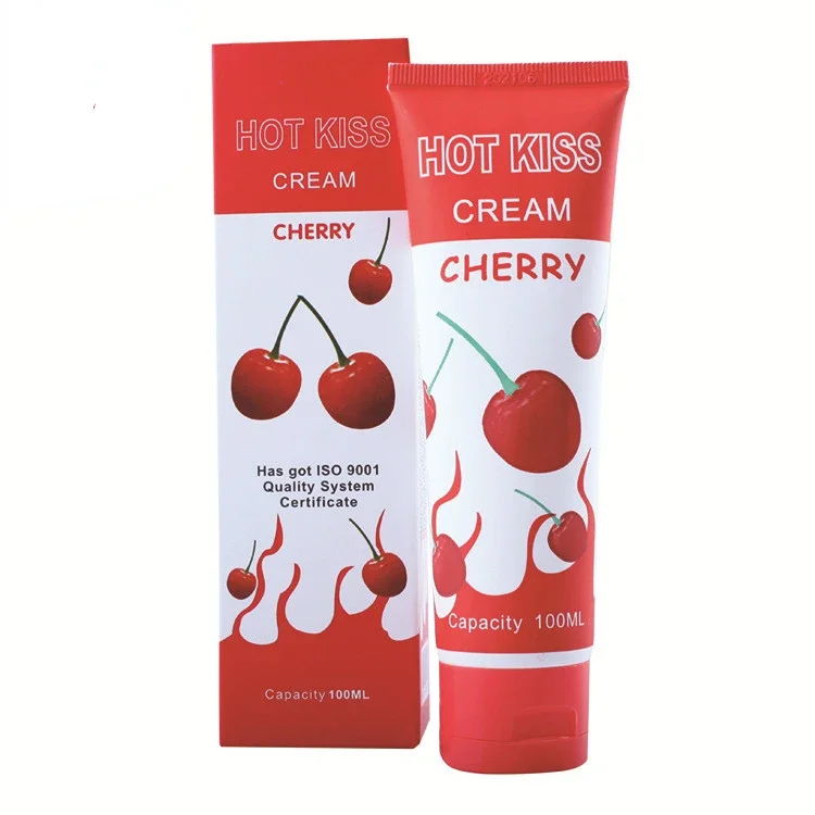 HotKiss Body Lubricant 100ml Fruit Flavor Vaginal and Anal Gel Adults Sex Products Sex Lubricant 100ml Fruity Sex Oil