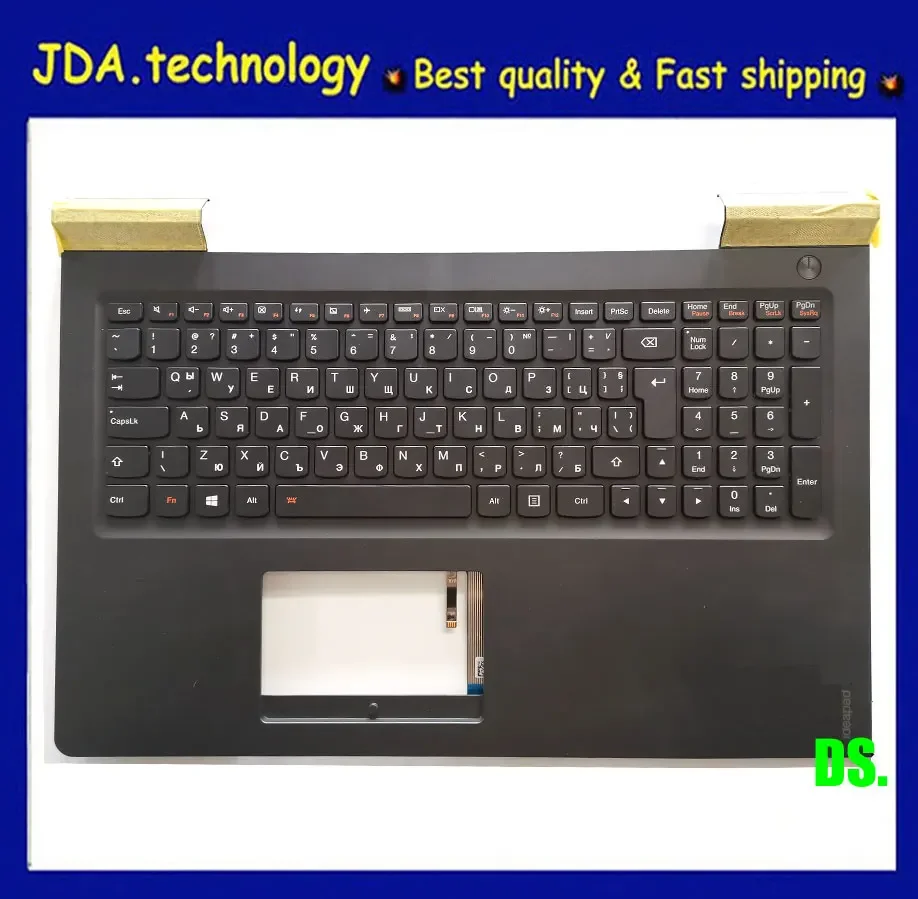 

MEIARROW New/org for LENOVO IDEAPAD 700-15 700-15ISK Palmrest RU Russian Keyboard Upper cover Backlight,5CB0K03573