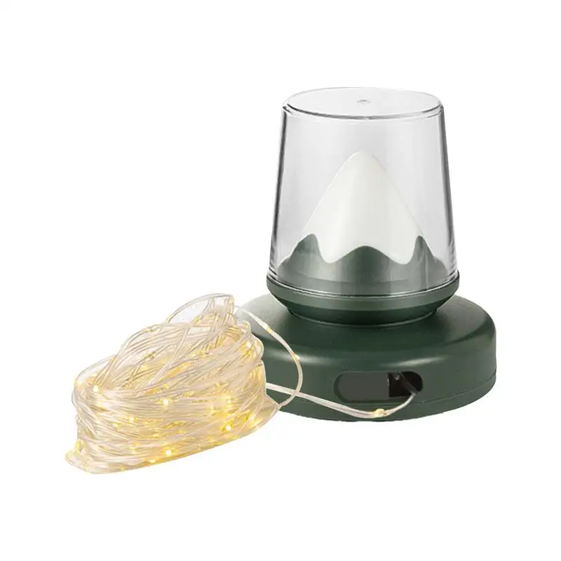 

Camping String Lights Snow Mountain Retractable String Lights 2 In 1 Outdoor String Lights LED Portable Lantern Rechargeable