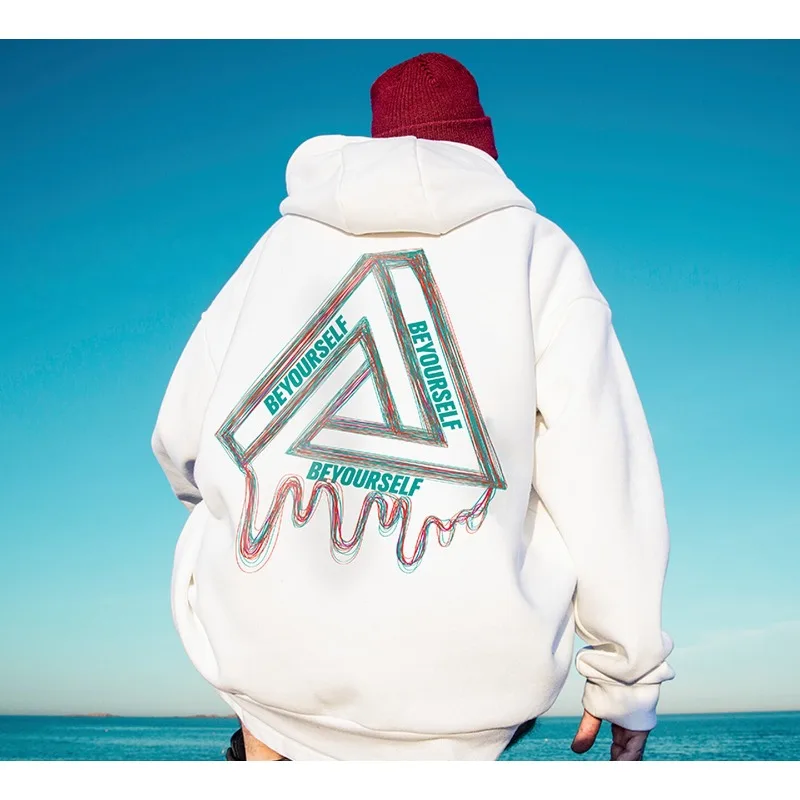 

Новая толстовка с 3D-принтом в стиле хип-хоп, универсальная теплая флисовая модная модная верхняя одежда для пар