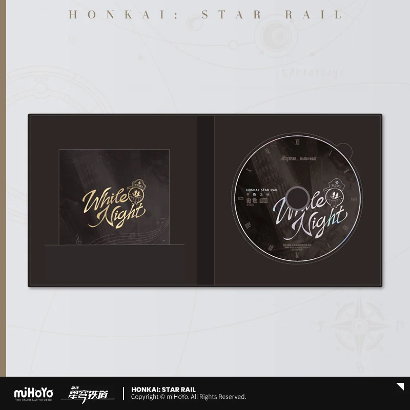 Original Honkai Star Rail White Night CD Album Penacony in Stock