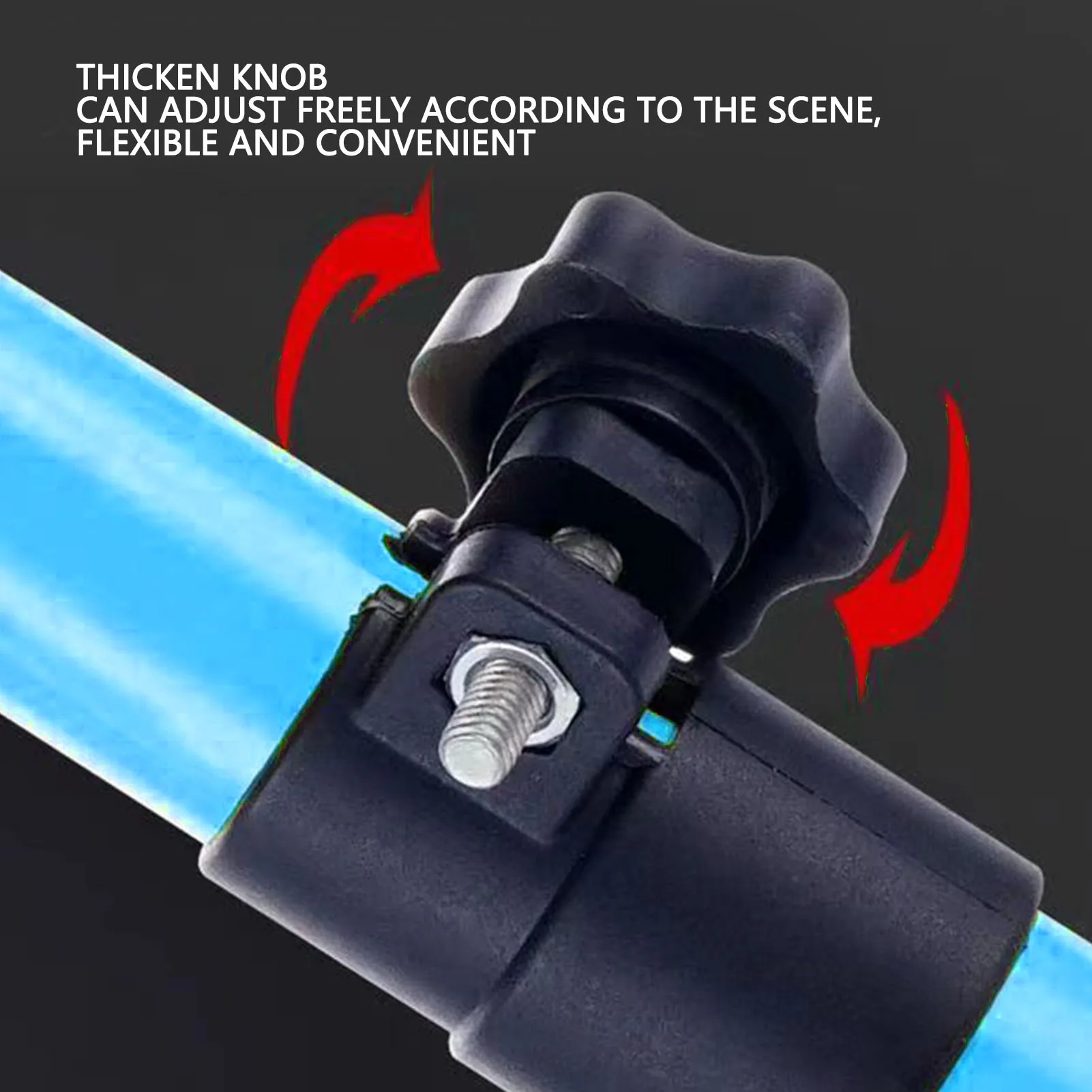 2PCS Telescopic Support Rods with Non Slip Pads Stainless Steel Adjustable Pole for Woodworking Cabinet Installation