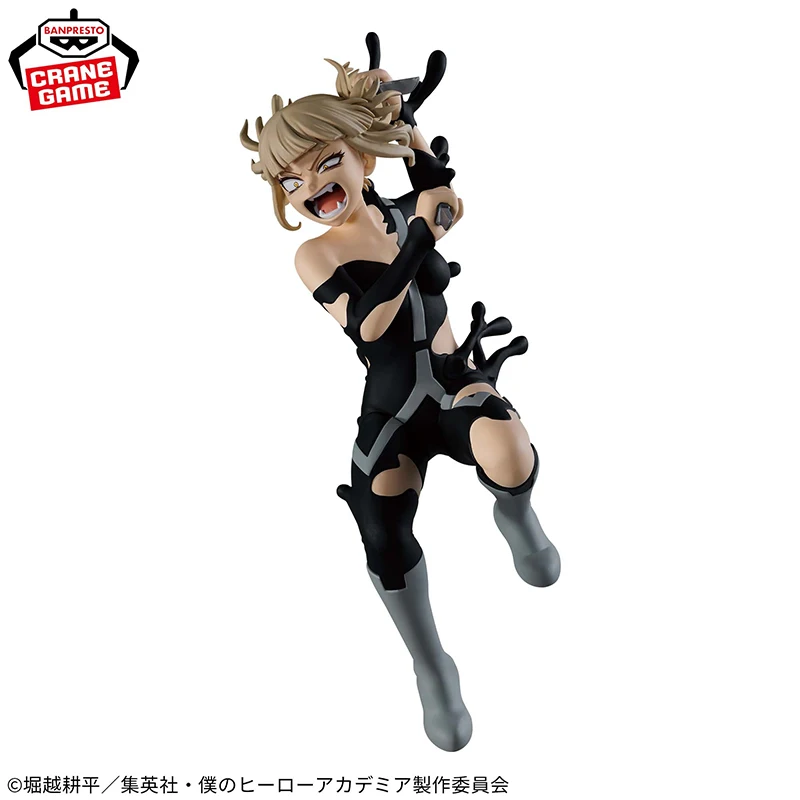 BANPRESTO มีสินค้าในสต็อก โมเดลสะสมจากอนิเมะ My Hero Academia  ตัวละครร้าย  THE EVIL VILLAINS DX HIMIKO TOGA  ฟิกเกอร์ PVC ของเล่นแอคชั่นจากอนิเมะ WB