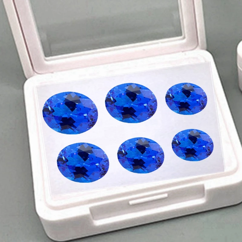 

Beautiful Lovely Blue Cobalt Spinel Oval Shape Loose Gemstone Diamond for Jewelry Making/Collection/Setting Stone