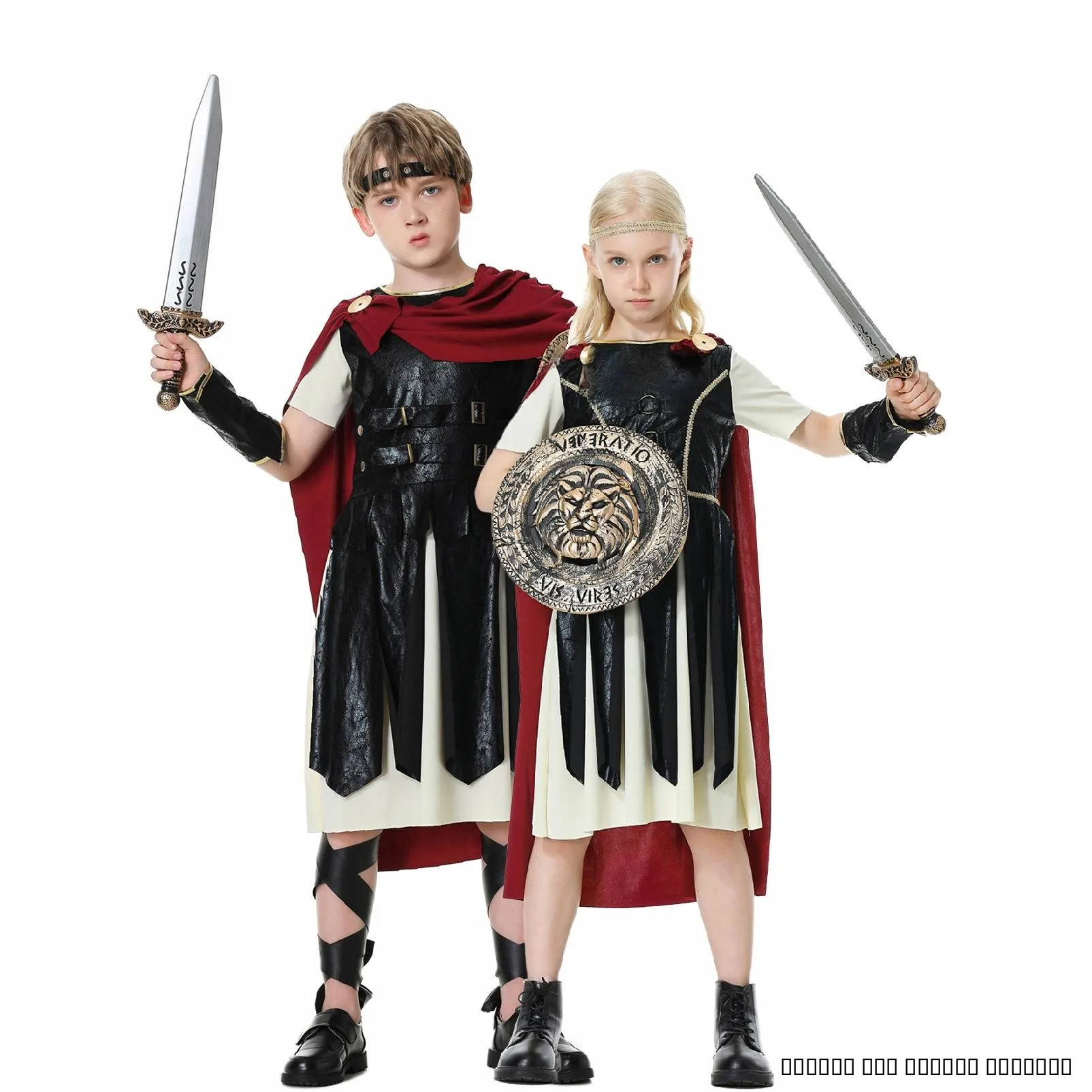 

Костюм спартанского воина SXL для детей, одежда древнеримского солдата, детская одежда COS, костюм самурая для мальчиков