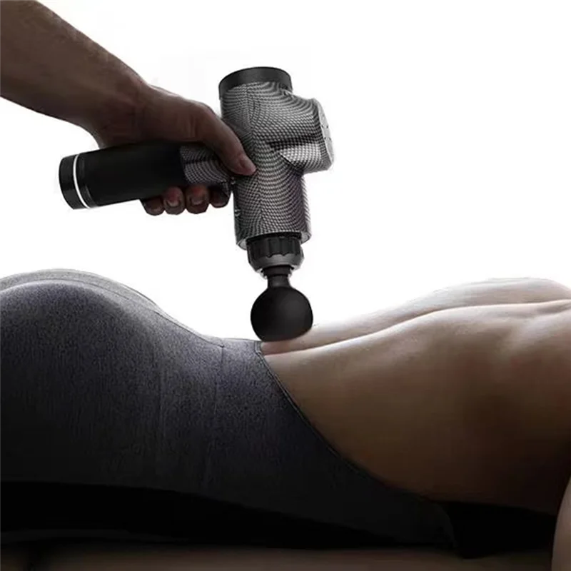 

Deep Muscle Massage Gun Electric Percussion Pistol Massager For Body Neck Back Leg Fitness Tool