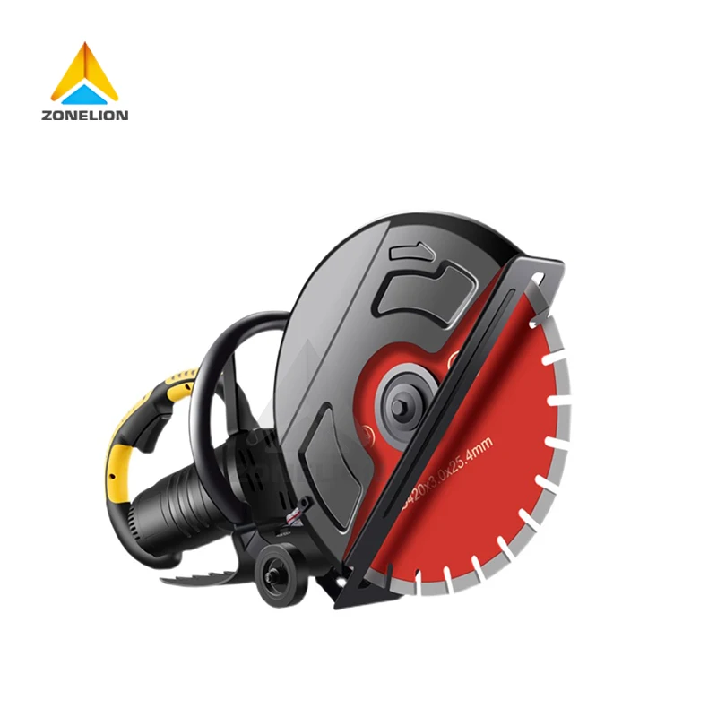 

425 Hand Portable Electric Concrete Cutting Machines Depth Chaser Circular Saw Wall Cutter Machine