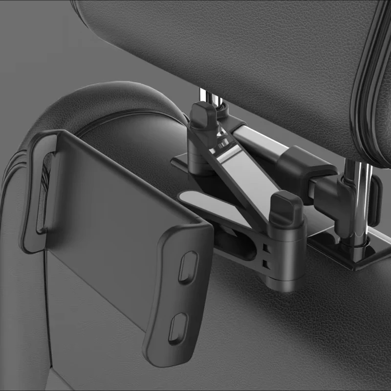 

Telescopic Car Rear Pillow Mobile Phone Holder Tablet Rotating Car Seat Rear Stand Headrest Bracket Fit For iPad Tablet 4-11 In