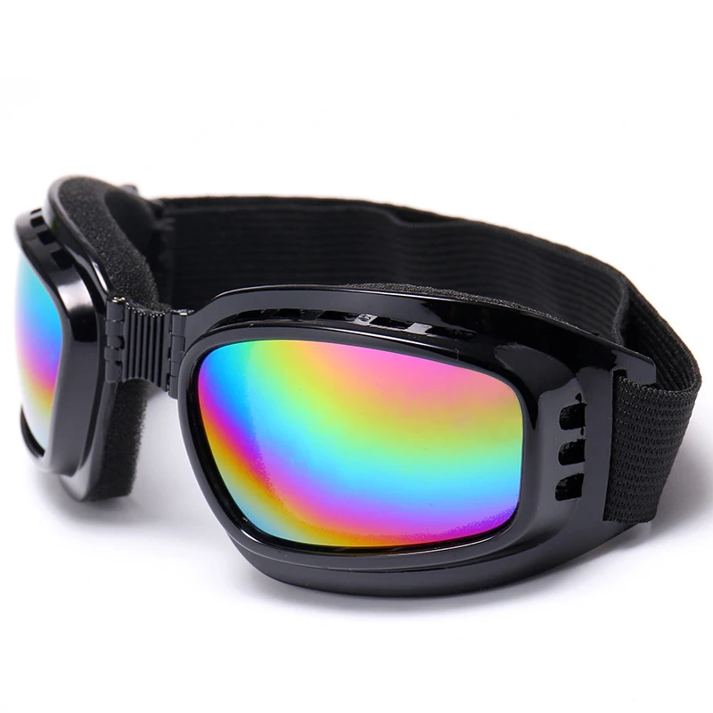 Protection Goggles Tactical Clear Glasses Motorcycle Riding UV Protection Goggles Wind Dustproof Cycling Outdoor Sport Goggles