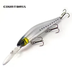 COUNTBASS Floating Minnow 110mm 14.5g Deep Diving Jerk Baits Depth 3m Hardbaits Angler's Fishingg Lures Wobblers