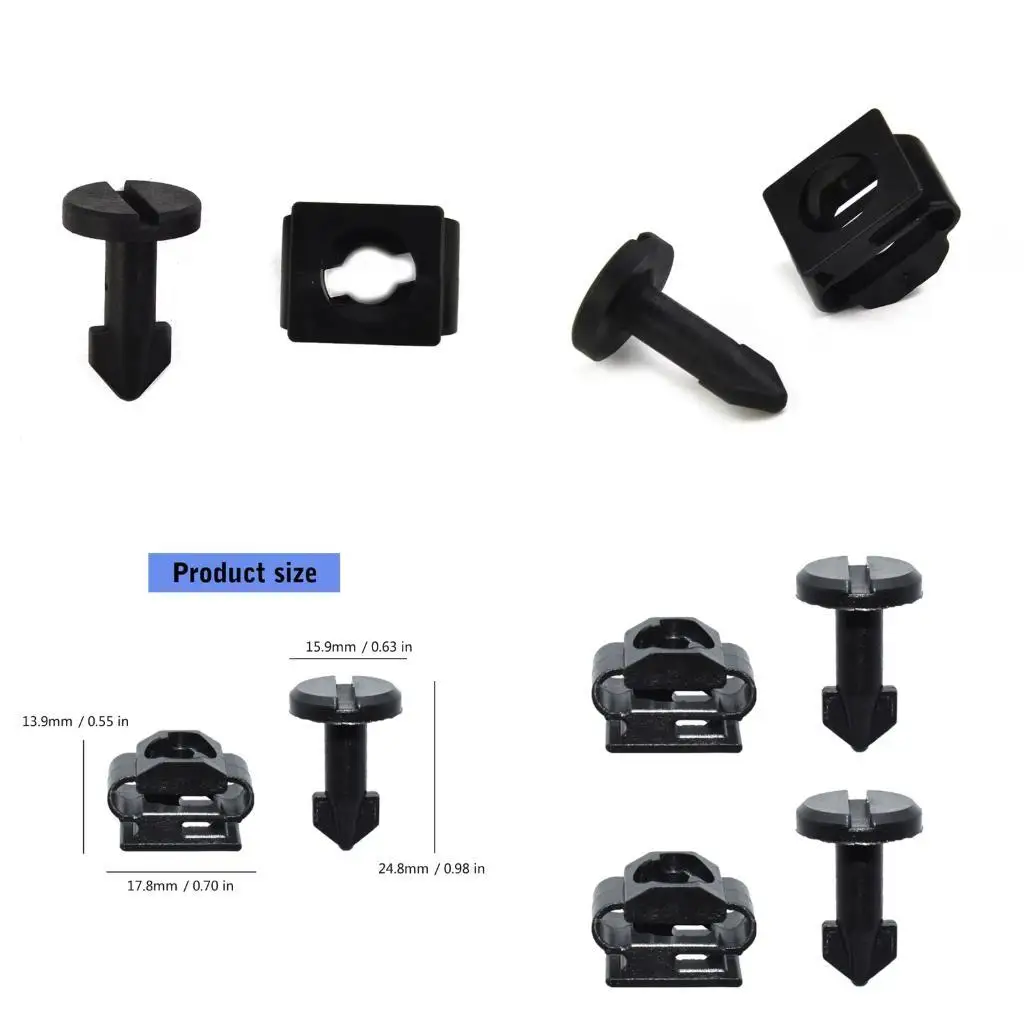 

31BC 91501-SS8-A01 91601SS8A01 Automotive Engine Cover Fastener Clip Easy Removal Reusable Plastic Fixings For Vehicle Panels