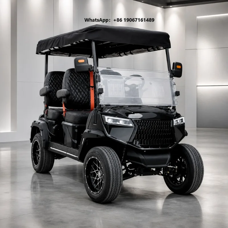 Direct Modern Style Durable Construction 4 Seat Golf Cart LYH