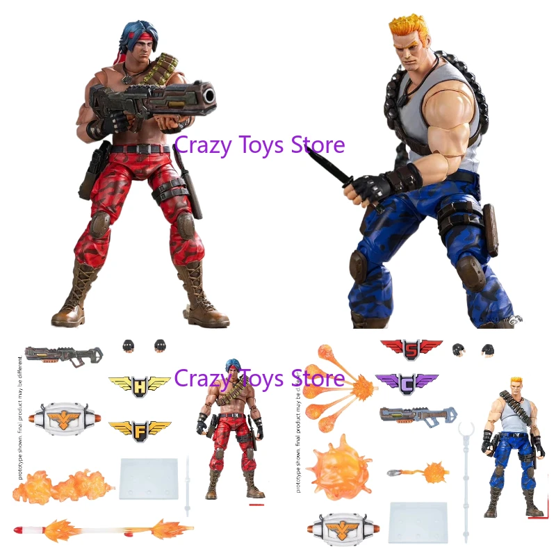 

В наличии 16 см HIYA 6-дюймовая подвижная фигурка Изысканная базовая серия Contra Operation Galuga Lansdowne Bill Reese Collection