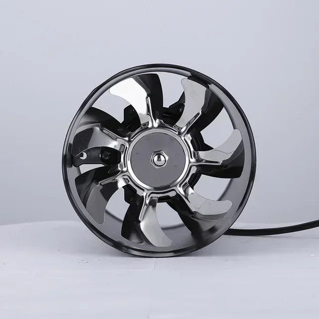 4 Inch Fan Air Ventilator For Home Kitchen Metal Pipe Ventilation Exhaust Fan Mini Extractor Bathroom Toilet Wall Fan Duct Fan