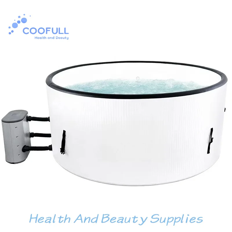 Coofull Drop Stitch Big Spa Yacuzzi Bathtub Outdoor Jacuzzi Inflatable Hot Tub