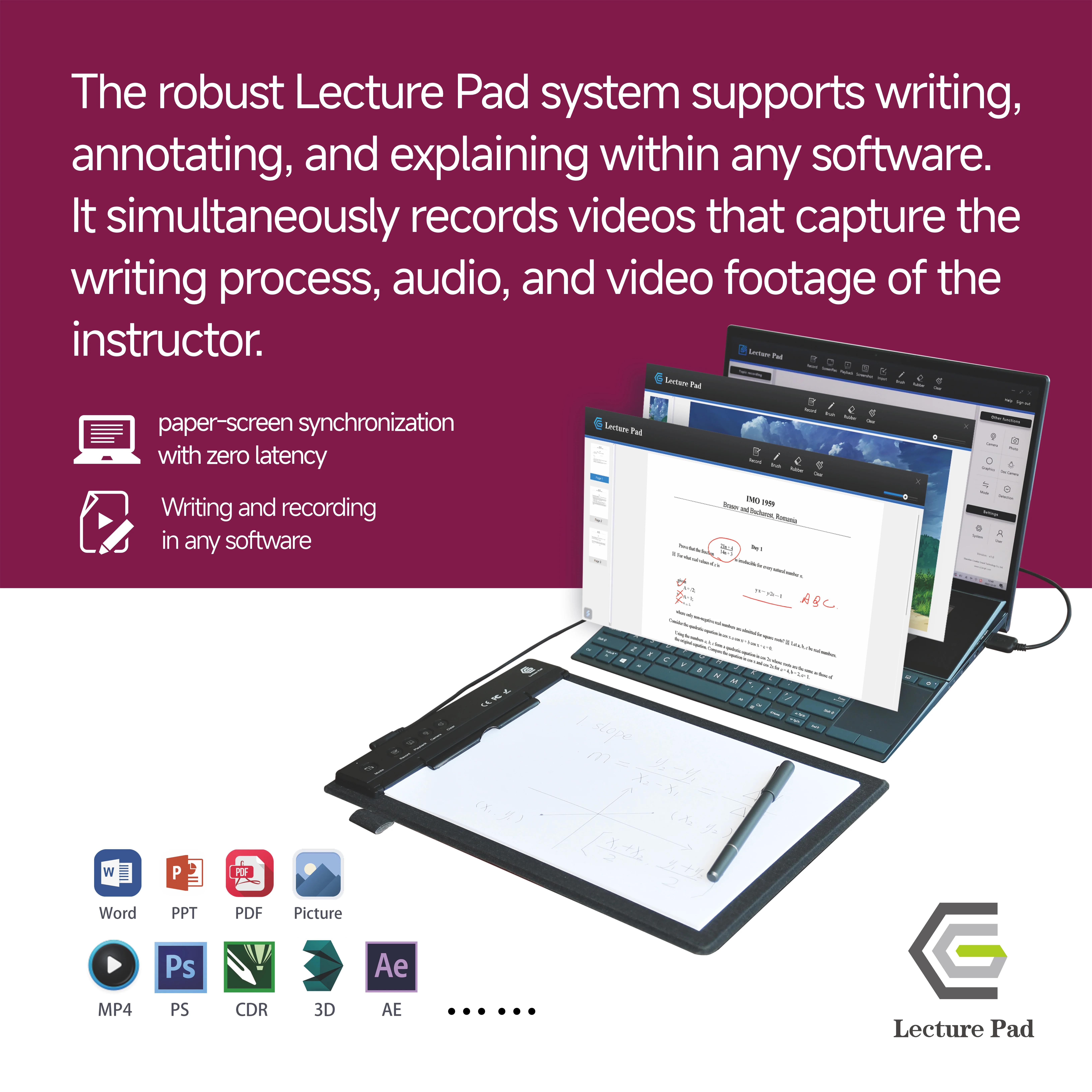 Tools Graphics ts for Computer Teaching Learning Recording Lessons Explaining Topics Online Courses