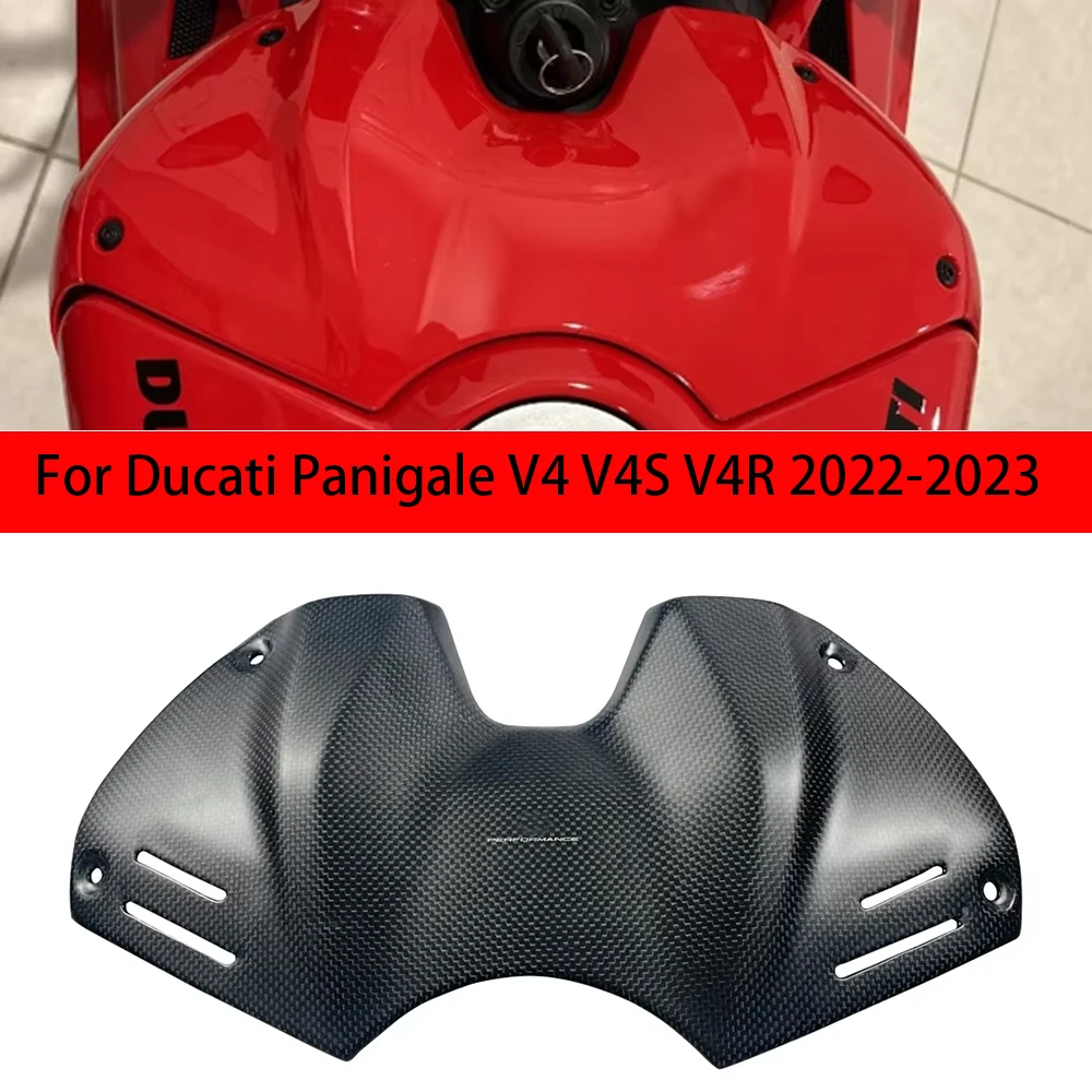 

Carbon Fiber Battery Cover Fuel Gas Tank Airbox Cover Fairing Kit Motorcycle Modified For Ducati Panigale V4 V4S V4R SP 22-23