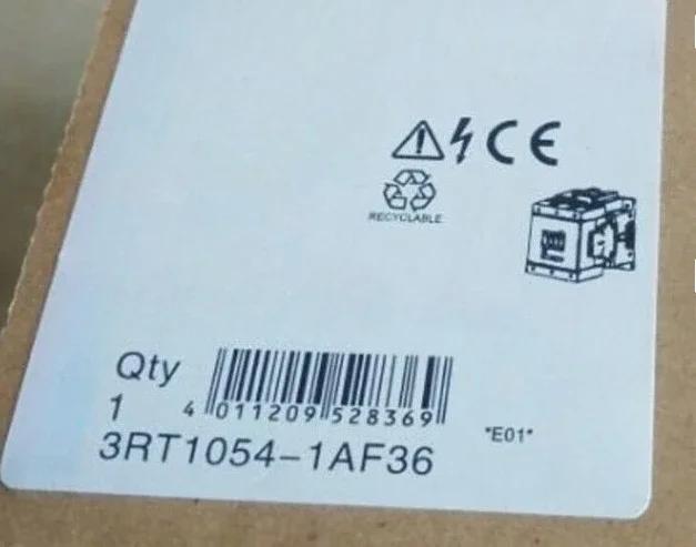 

Brand new Original 3RT1054-1AF36 127 V Contactor Contact 115 A 3 Pole 2 Normally Open + Closed 55 KW Fast delivery
