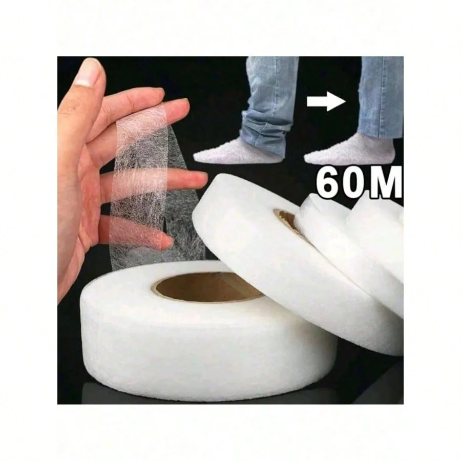 1Roll 60M Iron-On Hemming Tape - Hem Tape Fusible 评论和价格
