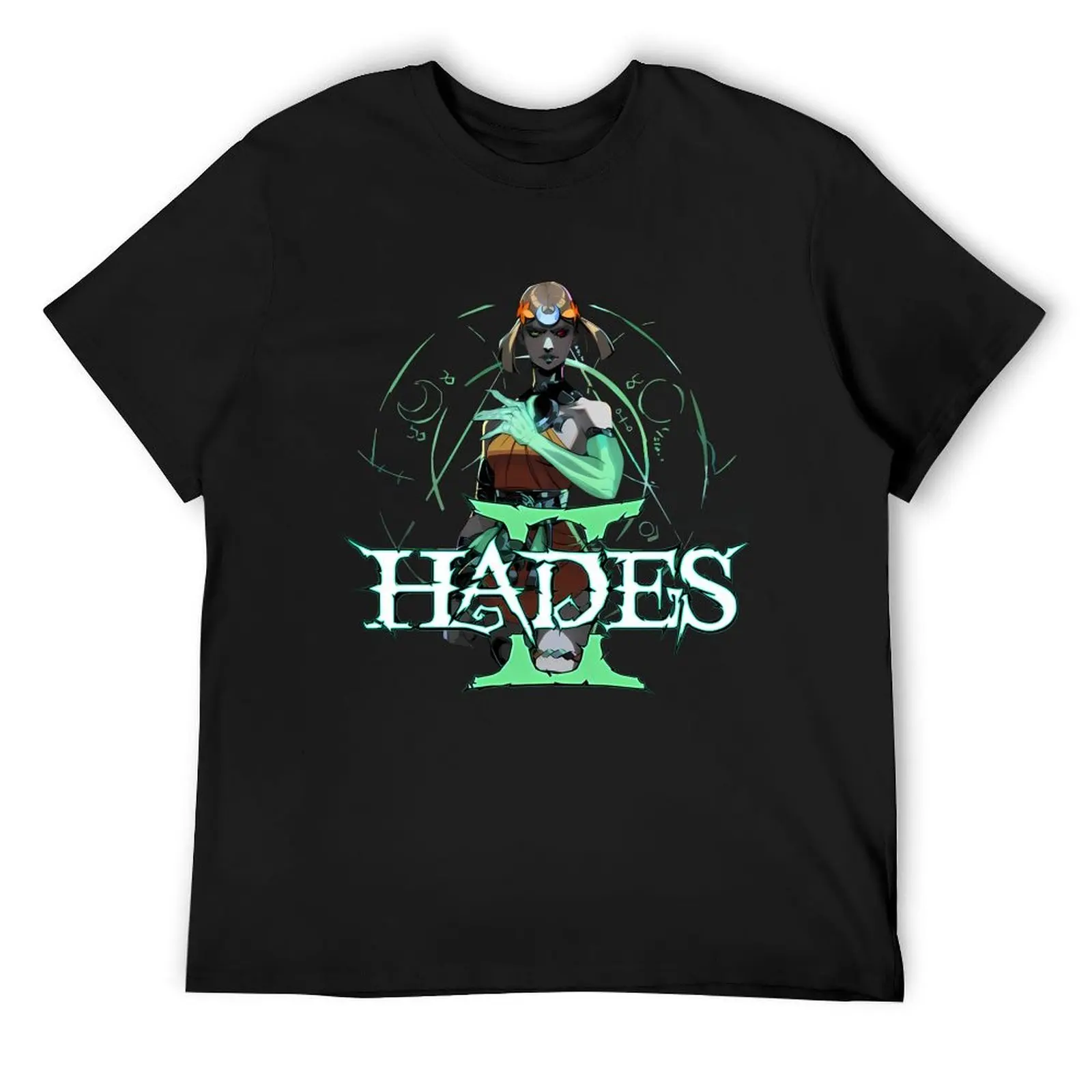

hades ii logo with melinoe T-Shirt gifts for boyfriend graphic shirts for a boy Funny t-shirts t shirts for men cotton