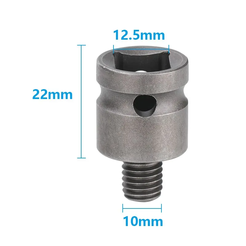CMCP 3/8 Inch Drill Chuck Adaptor For Impact Wrench Conversion Threaded Drill Thread Adapter Electric Wrench Conversion Head