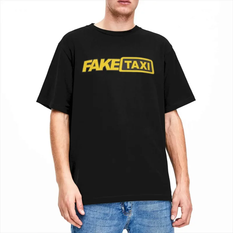 Fake taxi FakeTaxi men women's T shirt apparel novelty tees T-shirts 100% cotton printed clothing