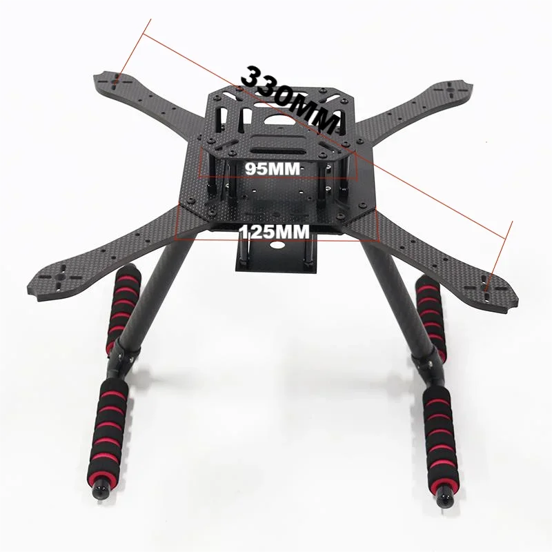 

Carbon Fiber UAV Frame for FPV Q380 Q350 Quadrotor Multi-Axis 8/9/10 Inch with Pixhawk APM Flight Control System Multi-Rotor Air