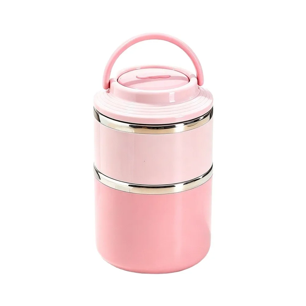 Portable Double‑Wall Insulated Soup Container 1060ML Large‑Capacity Food Storage Bowl For Office Commute Picnic Outdoor Food