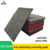 10 piezas de estropajos industriales 150x230mm pintura de coche pulido metal eliminación de óxido tela 360/800 malla tela cepillada