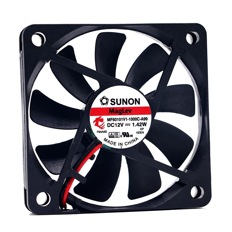 

Originally built SUNON MF60101V1-1000C-A99 6010 12V 6CM silent cooling fan