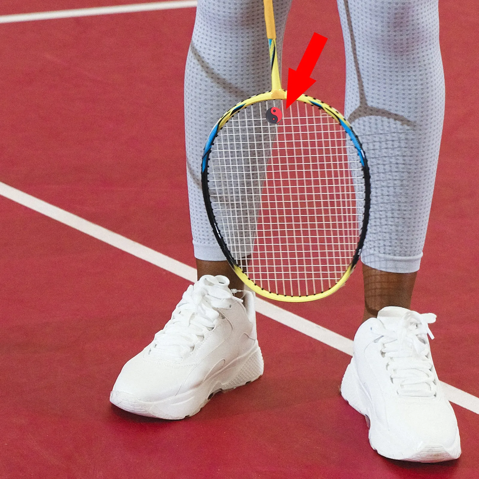 

1Set Tennis Racket Dampeners Silicone Shock Absorbers Reduce Vibration Improve Comfort Control Pattern