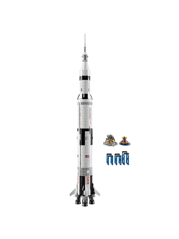 1969 Teile Raumdekor Weltraum-Raketen Bausteine Universum-Konstruktionsset Kompatibel mit Set 92176 Geburtstagsgeschenk für Erwachsene