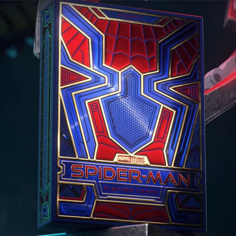 新しいマーベルスパイダーマンポーカーアニメトランプクリエイティブボードゲームエンターテイメントポーカーカードおもちゃファン収集ギフト