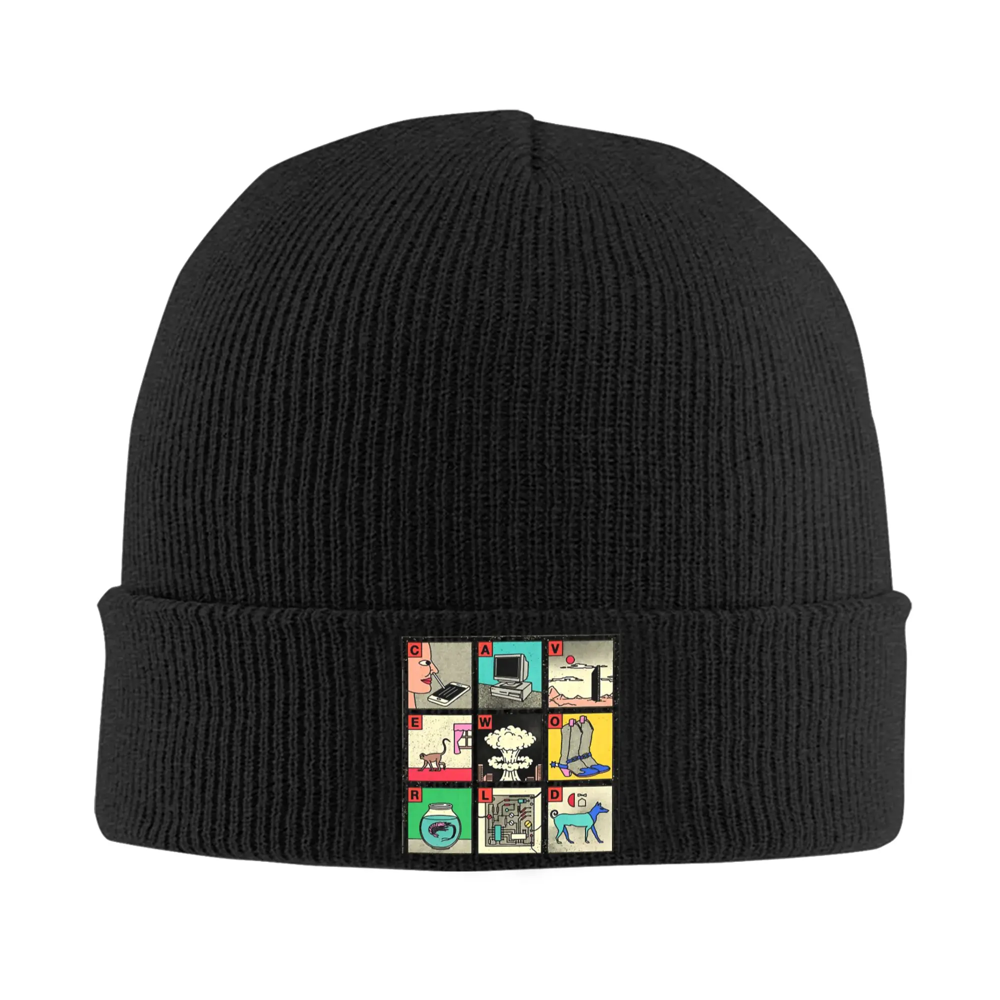 Viagra Boys Band Punk música Beanie sombreros sombrero de punto mujer hombre gorros elásticos de moda primavera deportes al aire libre gorros estampados