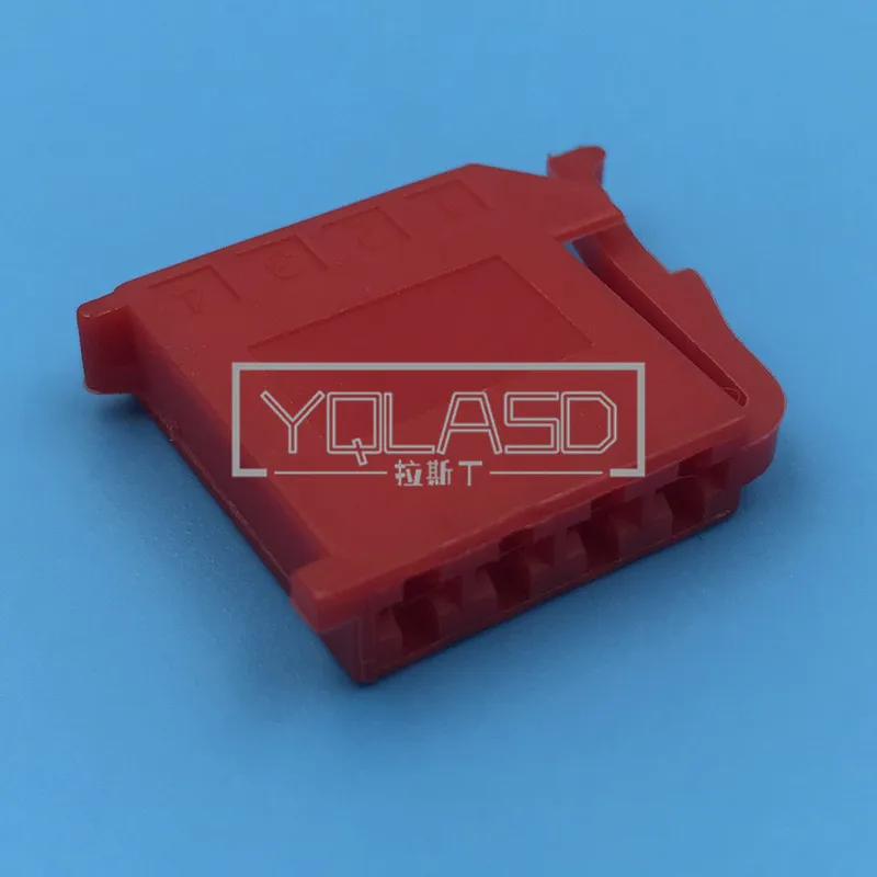 

1 Set 4 Way 2.8mm Automotive Plug Wire Harness Socket AC Assembly Red Housing Connector With Pins Auto Modification Accessories