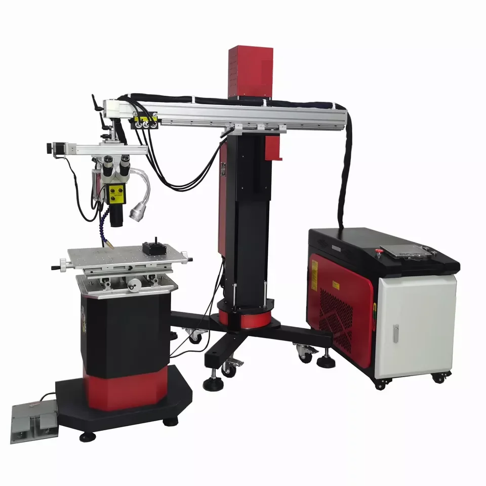 Hot Boom Type Mould Laser Welding Machine Fiber Laser Welding Machine1500W Welder Mold Laser Welding Machine for Mould Repair