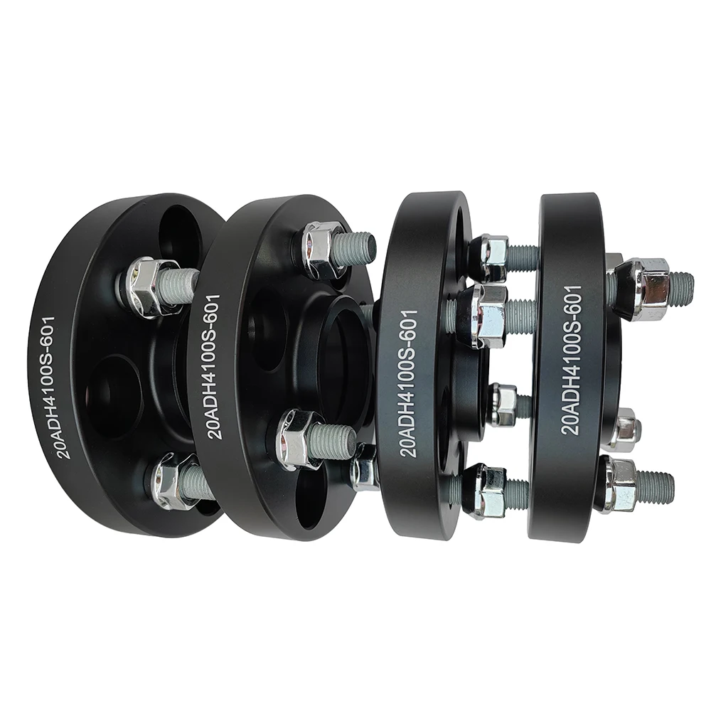 2 pièces 4x100 | 4X3.94" 60.1CB | Vis M12 x 1,5 | Entretoises de roue en alliage forgé pour Renault Clio 2001, Renault Nissan Note/Cube/Sunny/Tiida