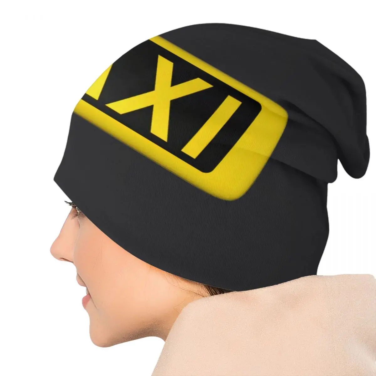 Taxi Driver Beanie Cap Unisex Winter Warm Bonnet Femme Knitting Hats Hip Hop Outdoor Skullies Beanies Caps For Men Women