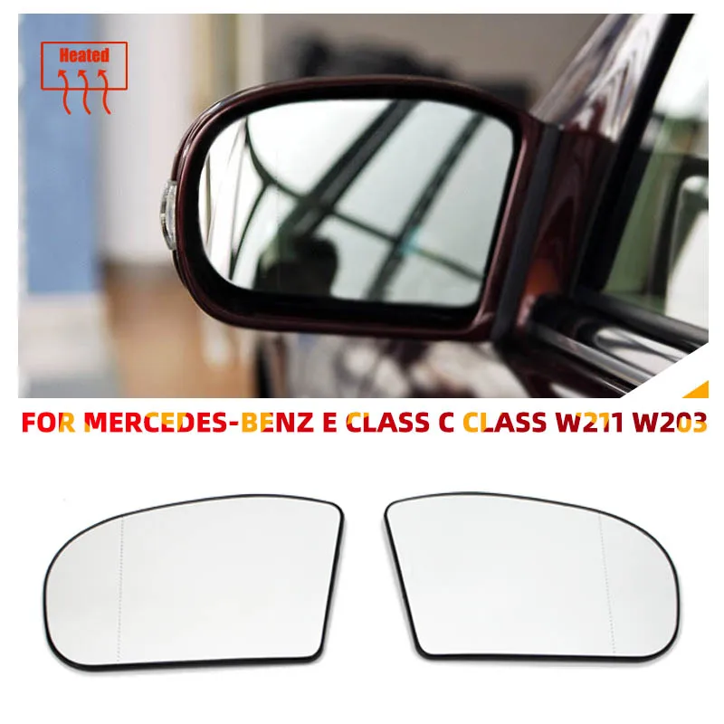 

Rear View Rearview Mirror Glass Door Wing Mirrors Heated Side Mirror Glass for Mercedes-Benz E-class C-class C E Class W211 W203