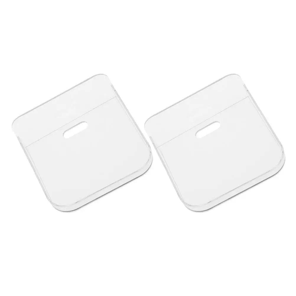 2Pcs Transparent Camera Mount Bracket No-Drill Wall Storage Shelf for Security Cameras Home Office Use Floating Wall-Mounted