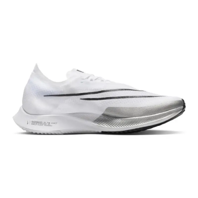 Nike ZoomX Streakfly Premium White Metallic Silver Sneakers shoes DJ6566-101 With Original Box