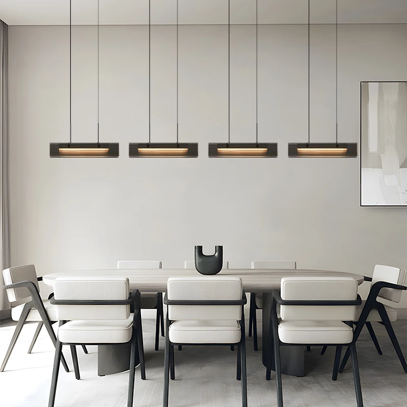

Modern Minimalist Glass Led Pendant Lights Living Dining Room Bedside Board Chandelier Interior Lighting Hanging Luminaires