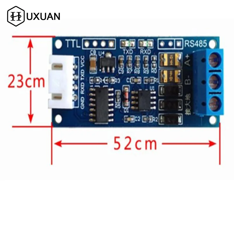 

TTL To RS485 Converter 3.3V/5.0V Hardware Automatic Control Converter Module For Arduino For Arduino AVR