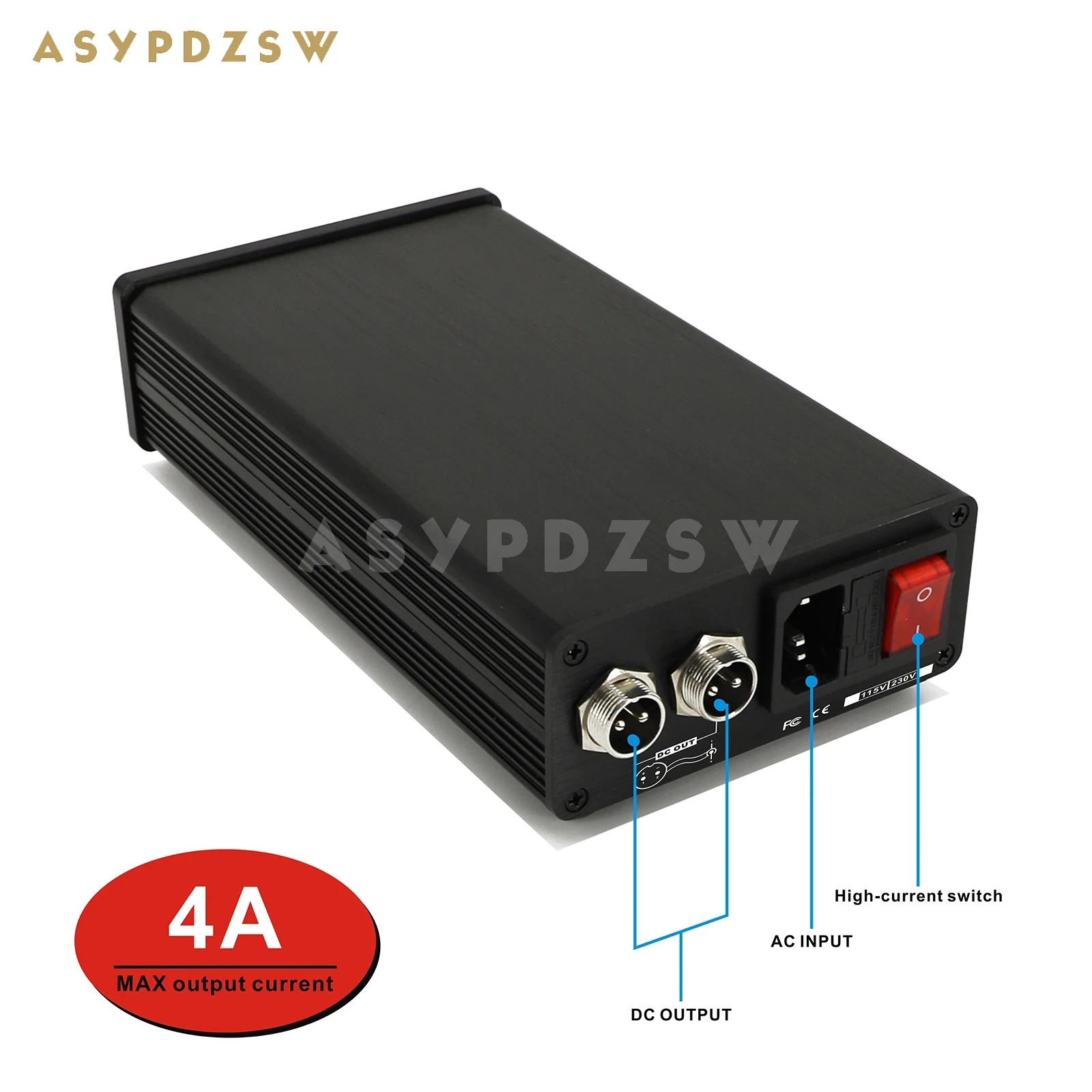A32 50VA HIFI Ultra-geräuscharmes Lineares Netzteil DC 5V/9V/12V/15V/18V/19V/24V LPS – Detail 3