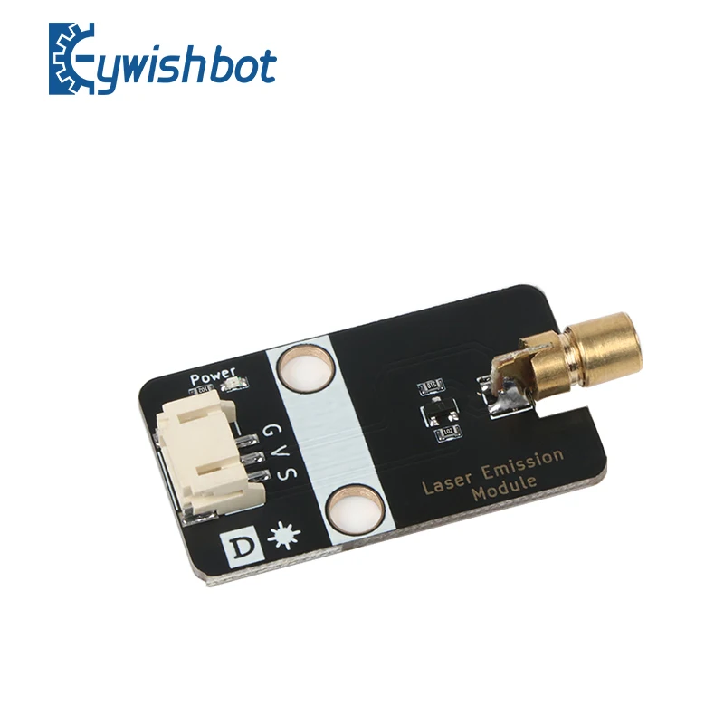 5V laser head sensor module laser tube KY-008 laser emission anti reverse interface compatible with Lego bricks