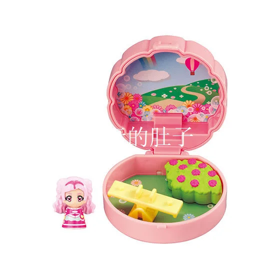 Figura de Acción Coleccionable Japonesa Original de Pretty Cure, Modelo a Escala Gacha, Cure Black White, Brillante y Luminosa, Decoración de Habitación, Muñeca de Bolsillo