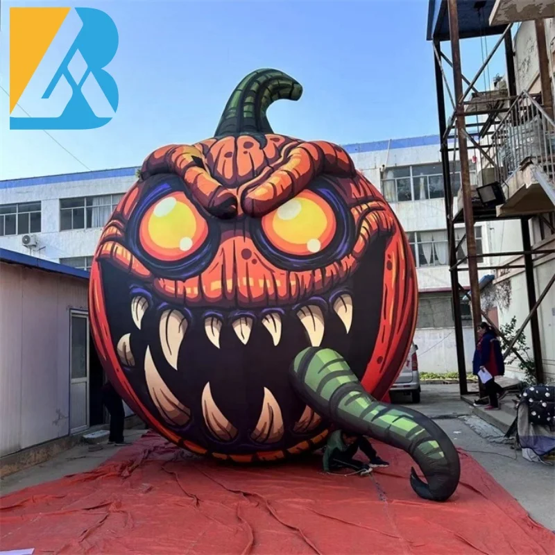 Monstro De Abóbora Inflável Gigante Para Decorações De Halloween, Exibir Brinquedos, Alta Qualidade