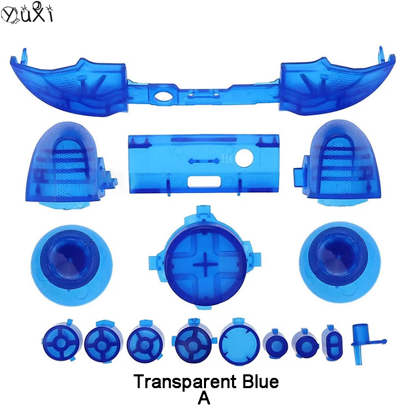 YuXi Xbox 시리즈 X / S 수리 액세서리 게임 RB LB RT LT 트리거 버튼 모드 키트, 전체 버튼 세트 핸들 유지 보수, 1 세트